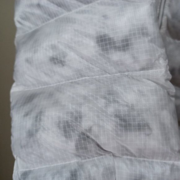 Nike Women's Marble EcoDown Long Parka Coat Winter Puffer Jacket Large - Picture 6 of 11